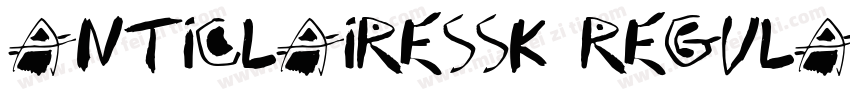 AnticlaireSSK Regula字体转换